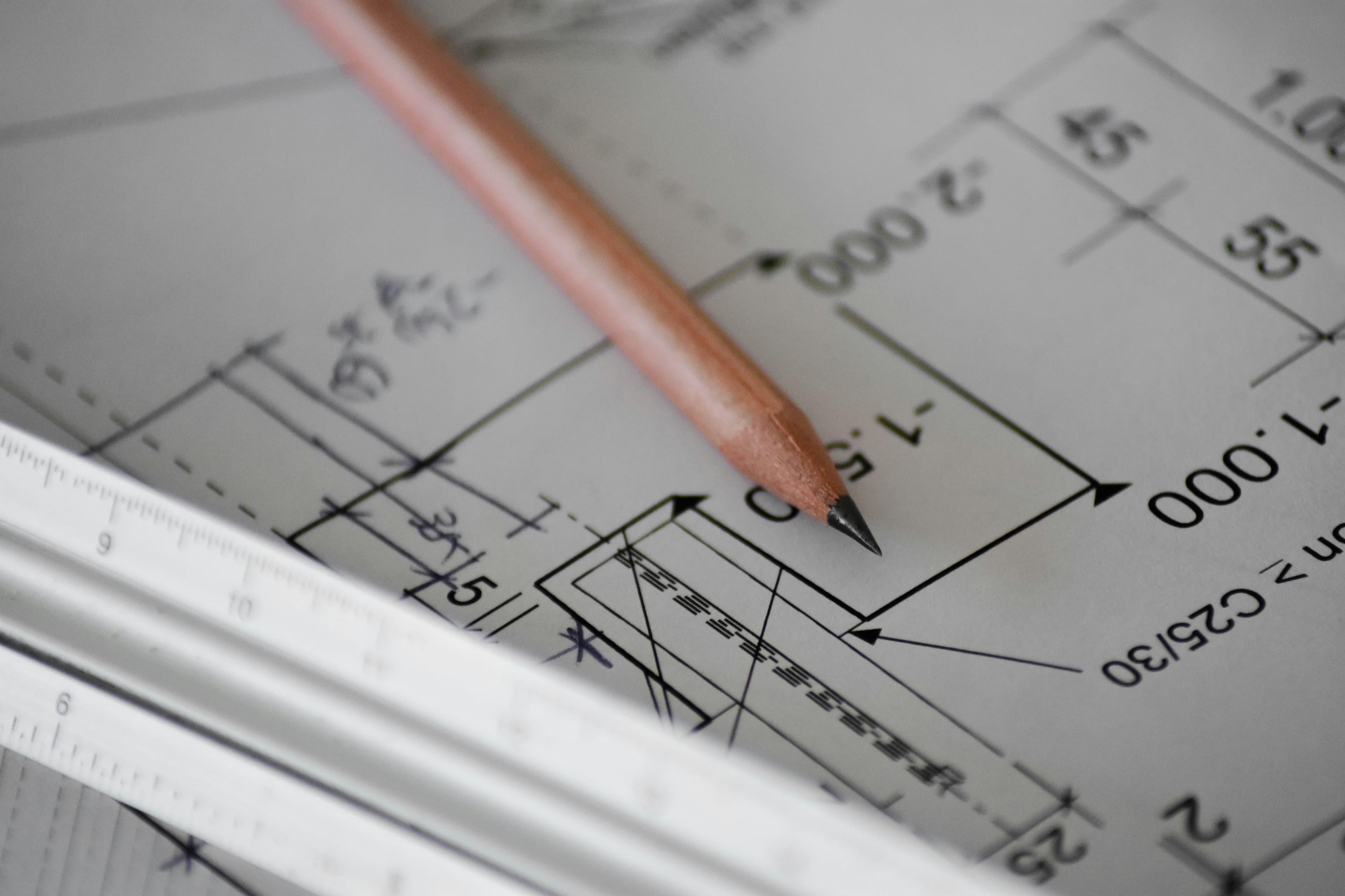 Architectural blueprints